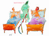 Cartoon: no text (small) by Miro tagged no,text