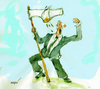 Cartoon: no title (small) by Miro tagged no,title