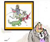 Cartoon: no title (small) by Miro tagged no,title