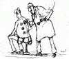 Cartoon: no title (small) by Miro tagged no,title