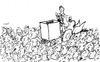 Cartoon: no title (small) by Miro tagged no,title