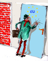 Cartoon: no title (small) by Miro tagged no,title