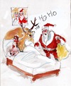 Cartoon: santa ho ho ho ho (small) by Miro tagged santa