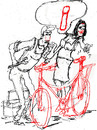 Cartoon: sexy bike (small) by Miro tagged sexy bike