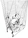 Cartoon: Soros (small) by Miro tagged no,text