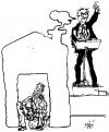 Cartoon: Steimeier (small) by Miro tagged steinmaier
