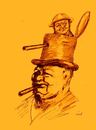 Cartoon: WINSTON CHERCHILL (small) by Miro tagged no,koment