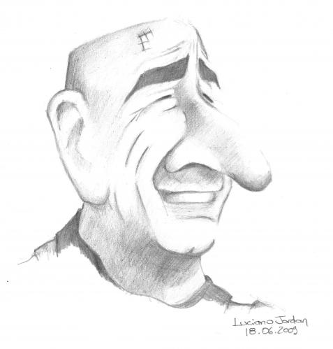 Cartoon: Quel (medium) by LucianoJordan tagged quel,grafite,caricatura