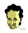 Cartoon: Xavier Salvador (small) by LucianoJordan tagged caricatura,catalao,caricaturista,tablet