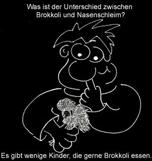 Cartoon: Kinder... (medium) by Newbridge tagged kinder,brokkoli,nasenschleim