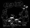 Cartoon: Hundegewitter (small) by Newbridge tagged hund,witterung,gewitter,frage