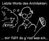Cartoon: Letzte Worte (small) by Newbridge tagged worte,abschied,architekt