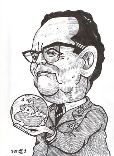 Cartoon: JOSIP BROZ TITO (medium) by Senad tagged bosnia,karikature,nadarevic,senad,tito,broz,josip