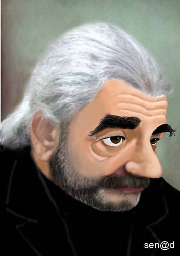 Cartoon: Nermin Tulic (medium) by Senad tagged nermin,tulic,senad,nadarevic,bosnia,bosna,karikatura,cartoon