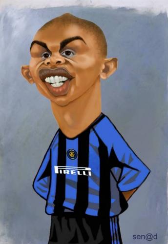 Cartoon: Samuel Etoo (medium) by Senad tagged samuel,etoo,senad,nadarevic,bosnia,bosna,karikatura