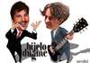 Cartoon: Alen Islamovic and Goran Bregovi (small) by Senad tagged alen,islamovic,goran,bregovic,senad,nadarevic,bosnia,karikatura