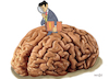 Cartoon: Brain (small) by Senad tagged brain,senad,nadarevic,bosnia,cartoon