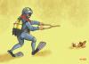 Cartoon: Diver - desert (small) by Senad tagged ronilac,pustinja,senad,nadarevic,bosnia,bosna,karikatura