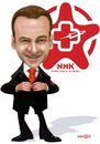 Cartoon: Enis Beslagic (small) by Senad tagged enis,beslagic,senad,nadarevic,bosnia,bosna,karikatura