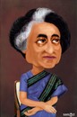 Cartoon: Indira Gandhi (small) by Senad tagged indira gandhi senad nadarevic bosnia bosna karikatura