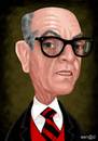 Cartoon: Mehmedalija Mesa Selimovic (small) by Senad tagged mehmedalija,mesa,selimovic,senad,nadarevic,bosnia,bosna,karikatura,tuzla,caoon
