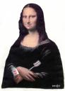 Cartoon: Mona Lisa - smile (small) by Senad tagged mona lisa senad nadarevic bosnia bosna karikatura