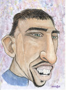 Cartoon: Ribery (small) by Senad tagged ribery,senad,nadarevic