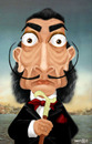 Cartoon: Salvador Dali (small) by Senad tagged salvador,dali,senad,nadarevic,bosnia,bosna,karikatura