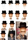 Cartoon: Sammy Davis Jr - faze crtanja (small) by Senad tagged sammy,davis,jr,senad,nadarevic,bosnia,bosna,karikatura