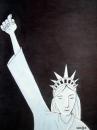 Cartoon: Statue of liberty (small) by Senad tagged kip slobode senad nadarevic bosnia bosna karikatura