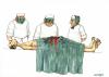 Cartoon: Surgery (small) by Senad tagged surgery kirurgija senad nadarevic bosnia bosna karikatura