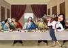 Cartoon: The Last Supper (small) by Senad tagged senad,nadarevic,bosnia,bosna,karikatura