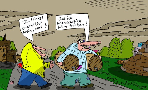 Cartoon: die Kehle hinab (medium) by Leichnam tagged die,kehle,hinab,wein,fass,fässer,zapfhahn,saufen,trinken,säufer,trinker,alkohol,ordentlich,unordentlich