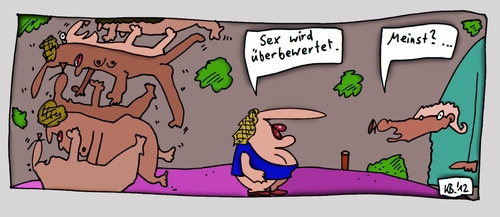 Cartoon: Fleisch (medium) by Leichnam tagged lust,fleisch,zitterfleisch,überbewertung,meinst,skepsis