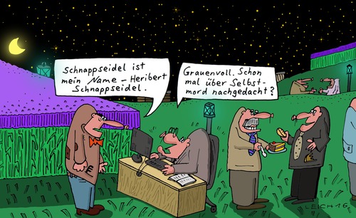 Cartoon: mein Name (medium) by Leichnam tagged mein,name,freies,feld,heribert,schnappseidel,anmeldung,herren,torte,brötchen,grauenvoll,schreibtisch