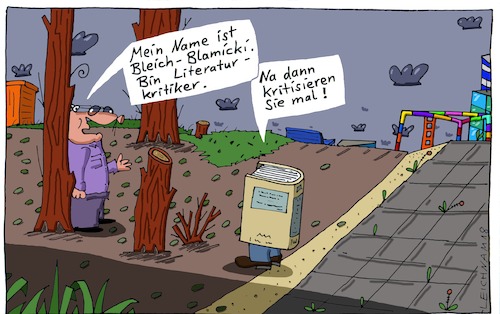 Cartoon: Mein Name (medium) by Leichnam tagged name,begegnung,aufeinandertreffen,bleich,blanicki,reich,ranicki,kritik,literatur,kritiker,kritisieren,buch,roman,aufforderung,leichnam,leichnamcartoon