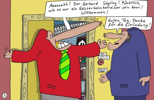 Cartoon: E. Rückschädel 2 (medium) by Leichnam tagged abnehmer,gao,gerhard,ehrhardt,durchlaufgeschäft,schausteller,geisterbahn,rummelplatz,elke,leichnamcomic,siegling,rückschädel