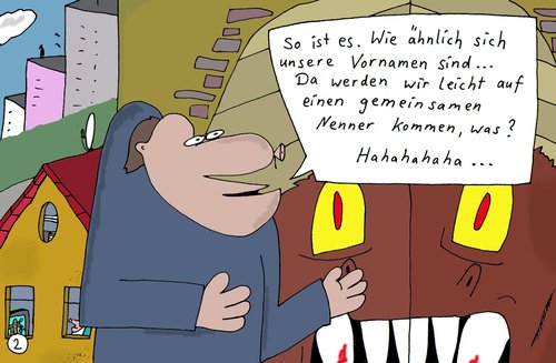 Cartoon: E. Rückschädel (medium) by Leichnam tagged rückschädel,leichnamcomic,gerhard,siegling,ehrhardt,geisterbahn,rummelplatz,schausteller,gao