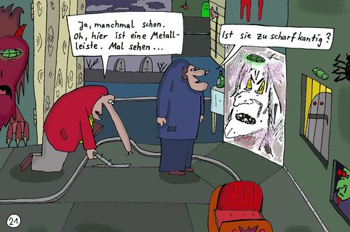 Cartoon: E. Rückschädel (medium) by Leichnam tagged rückschädel,leichnamcomic,gerhard,siegling,ehrhardt,geisterbahn,rummelplatz,schausteller,gao