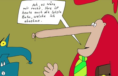 Cartoon: E. Rückschädel (medium) by Leichnam tagged rückschädel,leichnamcomic,gerhard,siegling,ehrhardt,geisterbahn,rummelplatz,schausteller,gao