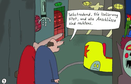 Cartoon: E. Rückschädel (medium) by Leichnam tagged rückschädel,leichnamcomic,gerhard,siegling,ehrhardt,geisterbahn,rummelplatz,schausteller,gao