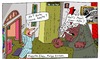 Cartoon: 21324 (small) by Leichnam tagged 21324,kaputte,ehen,folge,na,gute,laune,schlechte,halts,maul,haar,affe,ehe,mann,und,frau,schabracke