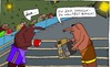 Cartoon: Ähm ... (small) by Leichnam tagged johnson,boxer,boxen,sport,im,ring,kampf,begegnung,auseinandersetzung