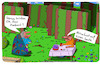 Cartoon: Am Stadtrand (small) by Leichnam tagged stadtrand,wald,waldrand,leichnam,leichnamcartoon,trinken,essen,tisch,limonade,lustlos,getränk