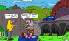 Cartoon: Anfrage (small) by Leichnam tagged anfrage,kenne,ich,sie,nicht,richtig,verärgerung,pool,schwimmen,wasser,sommer,sonne,freizeit,hitze