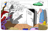 Cartoon: Befehl (small) by Leichnam tagged befehl,rein,gattin,ehe,grusel,tür,strafe,leichnam,leichnamcartoon