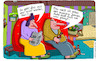 Cartoon: Der Karl (small) by Leichnam tagged karl,ehe,schweigen,unzufrieden,leichnam,couch,sofa,leichnamcartoon