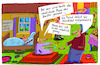 Cartoon: Dorf (small) by Leichnam tagged dorf,niedlich,wahl,kandidat,leichnam,leichnamcartoon,ungenügend