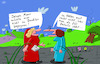 Cartoon: Dunkelheit (small) by Leichnam tagged dunkelheit,leichnam,leichnamcartoon,mann,begegnung,details,hell,licht