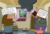 Cartoon: eingeschüchtert (small) by Leichnam tagged eingeschüchtert,gute,güte,qualmwolken,zigarre,rauchen,raucher,paffen,zwei,herren,leichnam,leichnamcartoon